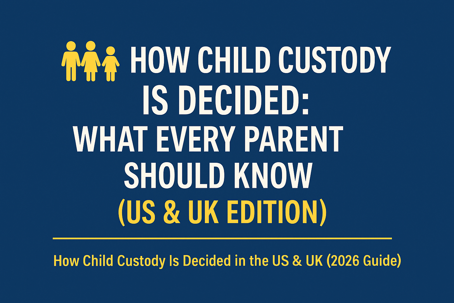 How child custody is decided